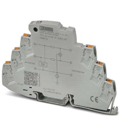 Phoenix Contact - TTC-6-3-HF-F-12DC-PT - Parafoudre 3 fils HF 12VDC Push-in