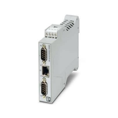 Phoenix Contact - Passerelle MQTT vers Modbus - 1 ethernet/2 SUBD