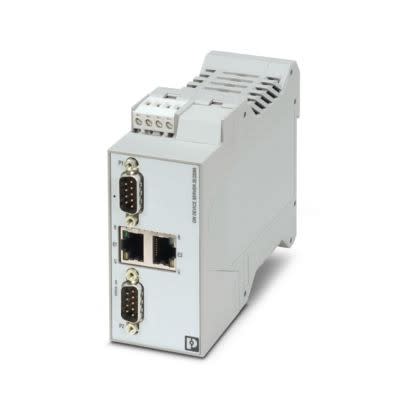 Phoenix Contact - Passerelle MQTT vers Modbus - 2 ethernet/2 SUBD