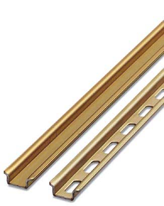 Phoenix Contact - NS 15 BLK UNPERF 2000MM VPE 10 - Rail DIN symétrique non perforé