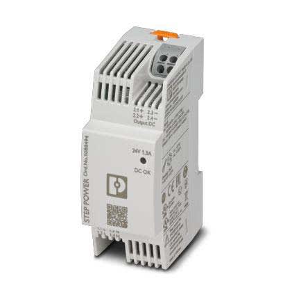 Phoenix Contact - STEP3-PS/1AC/24DC/1.3/PT - Alimentation modulaire Mono 230VAC/24VDC-1,3A