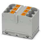 Phoenix Contact - PTFIX 6X10/S-G GY - Bloc répartiteur PTFIX