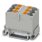 Phoenix Contact - PTFIX 6X10/S-NS35A GY - Bloc répartiteur PTFIX