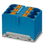 Phoenix Contact - PTFIX 6X10/S-G BU - Bloc répartiteur PTFIX