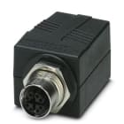 Phoenix Contact - Traversée pour armoire électrique - VS-BH-M12FSX-10G-RJ45/180