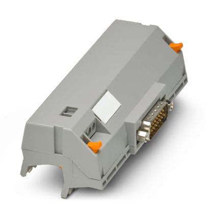 Phoenix Contact - Adaptateur de précâble avec connecteur mâle Sub-D 15 pôle pour 8 relais PLC