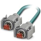 Phoenix Contact - Cordon Ethernet Indus RJ45 V6-IP67 Cat 5, cable PUR SF/UTP AWG26 - Bleu - 1m