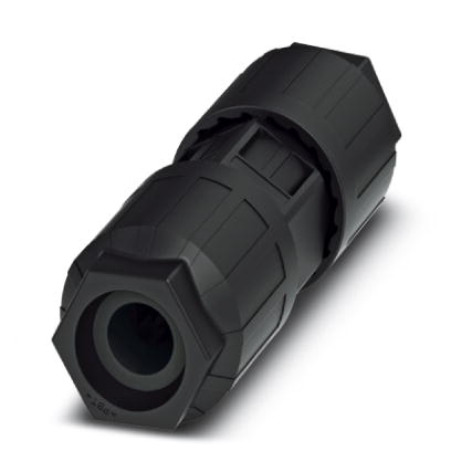 Phoenix Contact - QPD C 4PE6,0 2X9-14 BK - Connecteur de câble QPD C 4PE6,0 2X9-14 BK