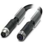 Phoenix Contact - Câble POWER, 4 pôles, PUR, M12 mâle droit, M12 femelle droit, T, 20 m