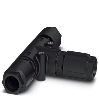 Phoenix Contact - QPD T 4PE6,0 3X9-14 BK - Répartiteur en T QPD T 4PE6,0 3X9-14 BK