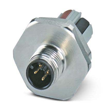 Phoenix Contact - Traversée de paroi, codage A, mâle, 4 pôles, push-lock, M20