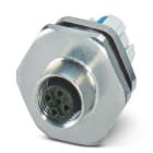 Phoenix Contact - Traversée de paroi, codage A, femelle, 4 pôles, push-lock, M20