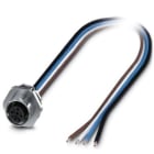 Phoenix Contact - SACC-E-M12FSD-4P-M16XL/0,5 - Embases paroi avant - SACC-E-M12FSD-4P-M16XL/0,5