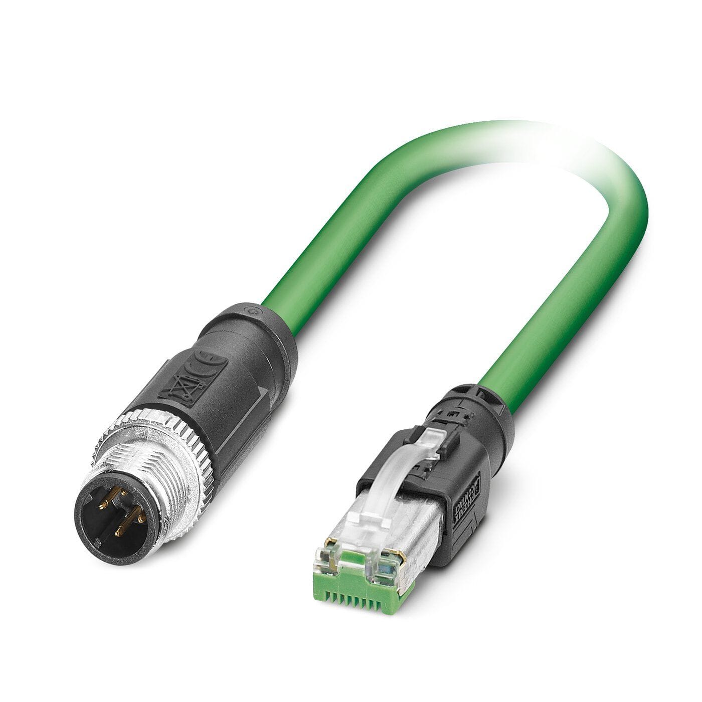 Phoenix Contact - Câble Bus, 4 pôles, Profinet, M12 mâle droit, RJ45, D, 5 m