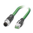 Phoenix Contact - Câble Bus, 4 pôles, Profinet, M12 mâle droit, RJ45, D, 5 m