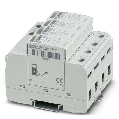 Phoenix Contact - VAL-EV-T2 280/3+1 - Parafoudre IRVE T2 - Tri+N - Uc:264V - In:20kA