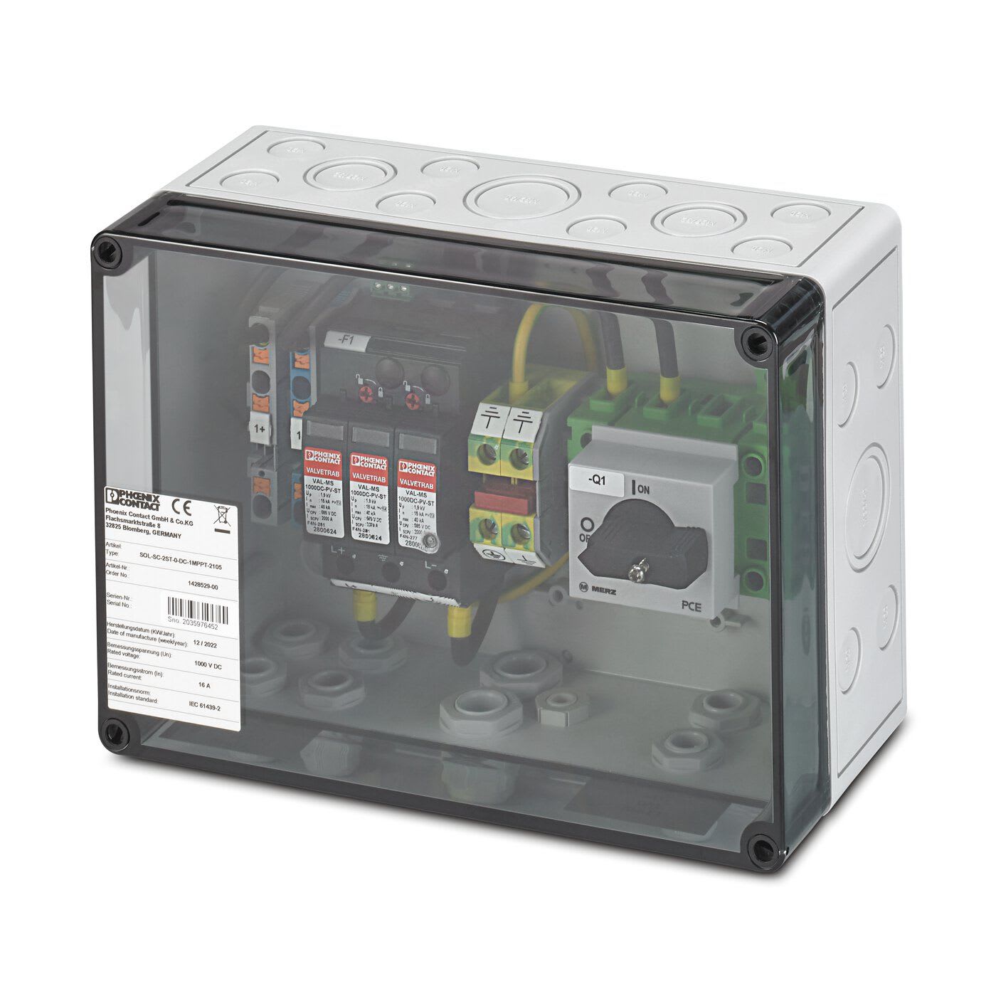 Phoenix Contact - Solutions-Coffret-PV-SOL-SC-2ST-0-DC-1MPPT-2105