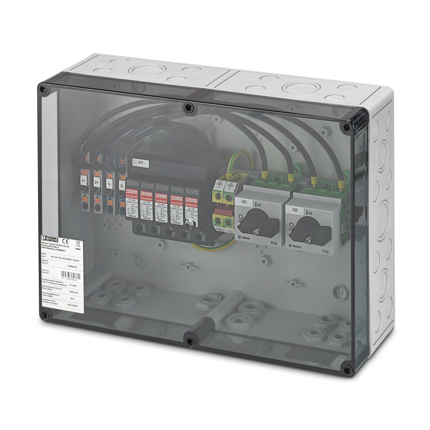 Phoenix Contact - Solutions-Coffret-PV-SOL-SC-1ST-0-DC-2MPPT-2105SE