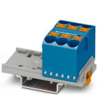 Phoenix Contact - PTFIX 6X10/S-NS35 BU - Bloc répartiteur PTFIX