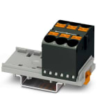 Phoenix Contact - PTFIX 6X10/S-NS35 BK - Bloc répartiteur PTFIX