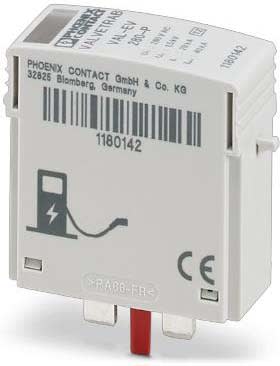 Phoenix Contact - VAL-EV 280-P - Fiche parafoudre IRVE T2 - Uc:264V - In:20kA