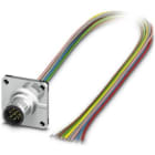 Phoenix Contact - SACC-SQ-M12MS-8CON-25F/0,5 - Embases paroi avant - SACC-SQ-M12MS-8CON-25F/0,5