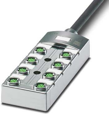 Phoenix Contact - SACB-8/16- 5,0PUR P12 SH - Boîtier répartiteur SACB-8/16- 5,0PUR P12 SH