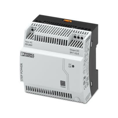 Phoenix Contact - STEP-PS/1AC/24DC/4.2/CO - Alimentation modulaire Mono 230VAC/24VDC - 4,2AAtex