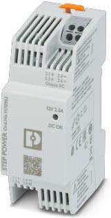 Phoenix Contact - STEP3-PS/1AC/12DC/2.5/PT - Alimentation modulaire Mono 230VAC/12VDC-2,5A