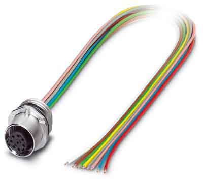 Phoenix Contact - SACC-E-FS-8CON-M16/0,5 SCO - Embases paroi avant - SACC-E-FS-8CON-M16/0,5 SCO