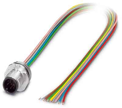 Phoenix Contact - SACC-E-MS-8CON-M16/0,5 SCO - Embases paroi avant - SACC-E-MS-8CON-M16/0,5 SCO