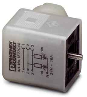 Phoenix Contact - Connecteur pour électrovannes SACC-V-5CON-PG9/AD-2L 24V
