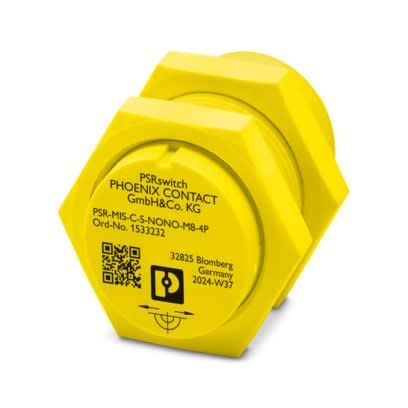 Phoenix Contact - Capteur de sécurité magnétique, 2 NO, forme ronde,  M8-4 pôles