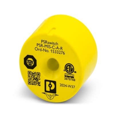 Phoenix Contact - Commutateur de sécurité sans contact, actionneur renforcé, forme ronde