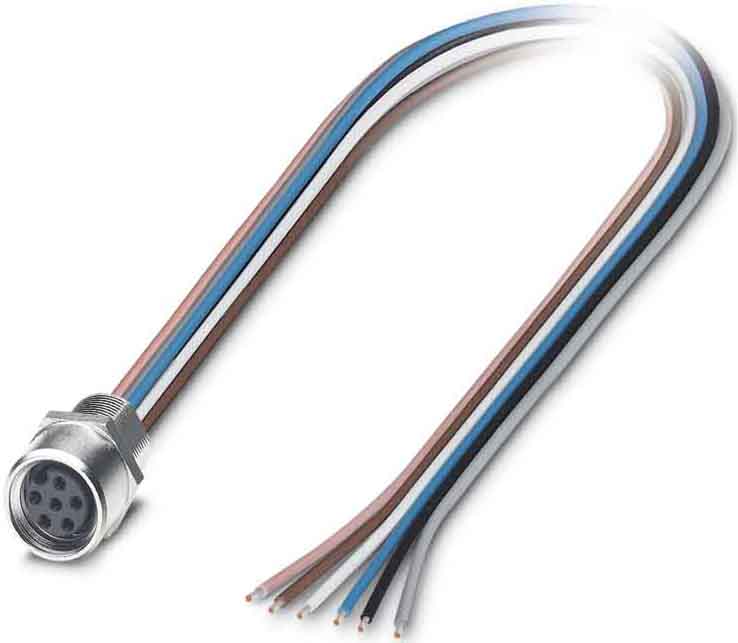 Phoenix Contact - Embases paroi avant - SACC-E-M 8FS-6CON-M 8/0,5