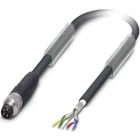 Phoenix Contact - Câble capt./act., 4 pôles, Interbus, M8 mâle droit, Ext. Libre, A, 5 m