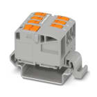 Phoenix Contact - PTVFIX 6/6X2,5-NS35A GY - Bloc répartiteur PTFIX