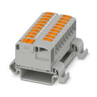 Phoenix Contact - PTVFIX 6/18X2,5-NS35A GY - Bloc répartiteur PTFIX