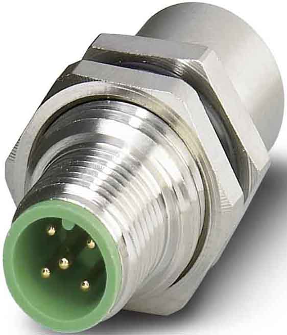 Phoenix Contact - Connecteur d'appareil face arrière - SACC-5P-DSI-M12MS/FS-M16