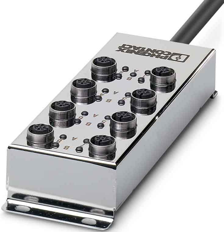 Phoenix Contact - Boîtier répartiteur SACB-8/16-L- 5,0PVC FB