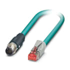 Phoenix Contact - Câble Bus, 8 pôles, Ethernet CAT5, M12 mâle droit, RJ45, A, 3 m
