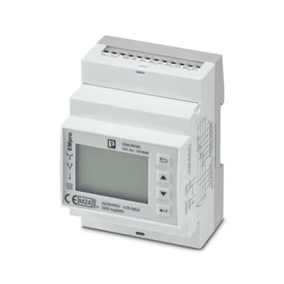 Phoenix Contact - Compteur d'énergie triphasé par mesure avec transformateur de courant 1 A/5 A AC