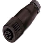 Phoenix Contact - Connecteur M12, codage A, femelle droit, 5 pôles, à visser, Pg 9, diam. 6 à 8 mm