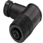 Phoenix Contact - Connecteur M12, codage A, femelle coudé, 5 pôles, à visser, Pg 7, diam. 4 à 6 mm
