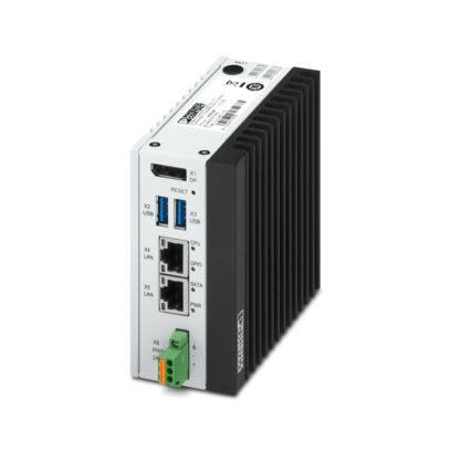 Phoenix Contact - PC industriel fanless Atom x6413E, 16?Go RAM, SSD 240?Go, IP30