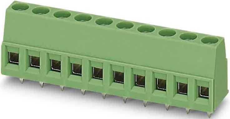 Phoenix Contact - MKDSP 1,5/ 3 - Bornier C.I 3p, pas: 5 mm, 1.5 mm², 17.5 A, 400 V - MKDSP 1,5/ 3