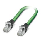 Phoenix Contact - Cordon Profinet Indus RJ45 Cat 5, cable PUR SF/TQ AWG22 - Vert - 2,5m