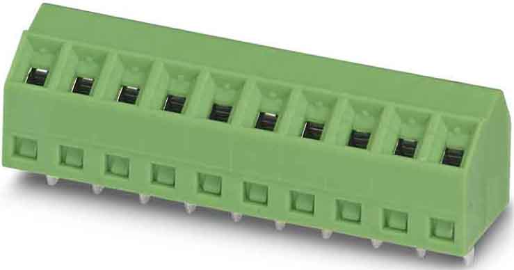 Phoenix Contact - Bornier C.I 6p, pas: 3.5 mm, 1 mm², 10 A, 200 V - SMKDS 1/ 6-3,5