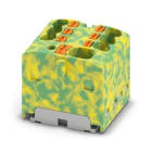 Phoenix Contact - PTFIX 4/6X1,5 GNYE - Bloc répartiteur PTFIX