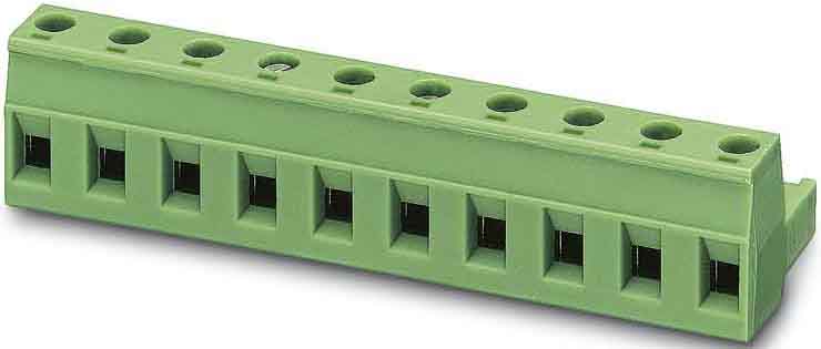 Phoenix Contact - Fiche débrochable 4p, pas: 7.62 mm, 2.5 mm², 12 A, 630 V - GMSTB 2,5/ 4-ST-7,62